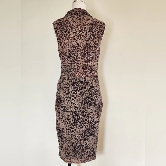 NWT || ALL SAINTS || Cancity Patch dress, camel brown - Picture 7 of 11